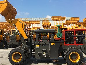 矿井专用装载机/高底盘装载选华亚重工矿井装载机