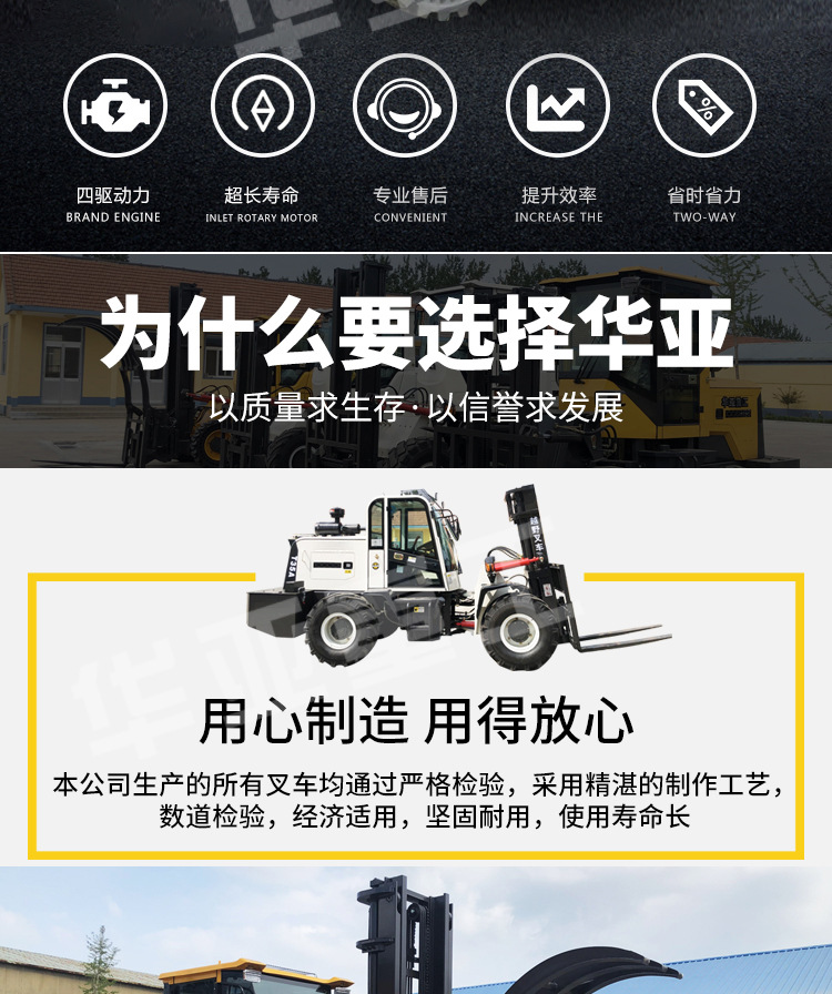 铰接式叉车越野军绿款