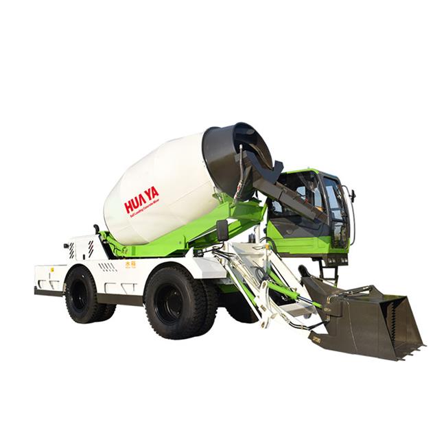 Self-Loading Concrete Mixer Truck Self-Loading Concrete Mixer Truck