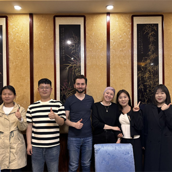 Customers from Poland recognize HUAYA diesel forklifts