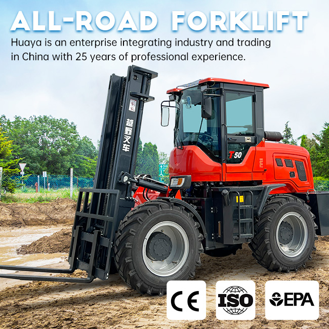 FT4x4 2.5-5 Ton Rough Terrain Forklift CPCY25-50