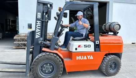Colombian customers praised our LPG forklifts after receiving them