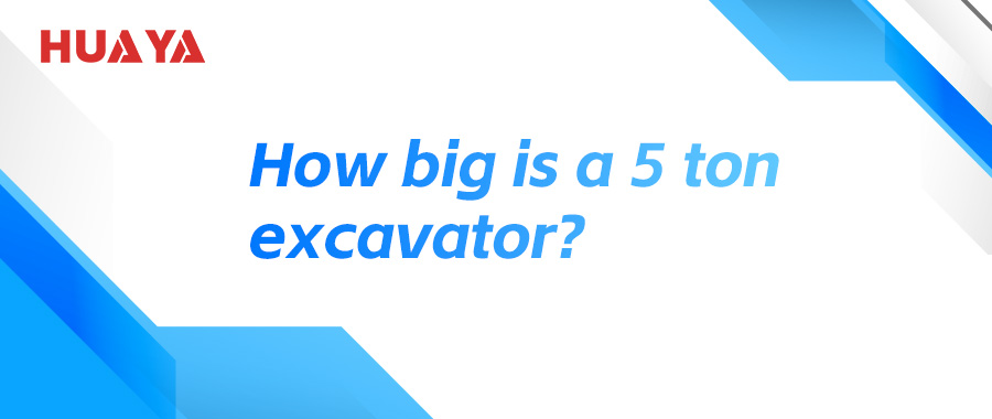 How big is a 5 ton excavator